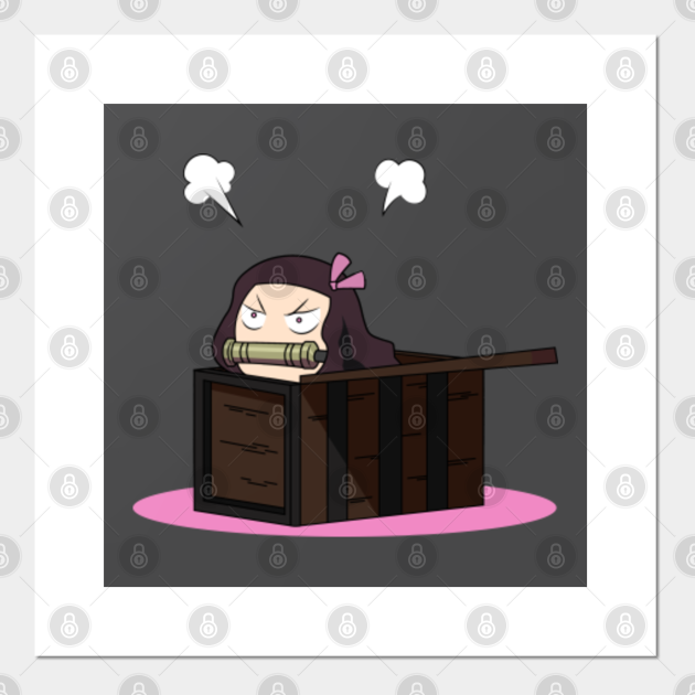nezuko in a box figure